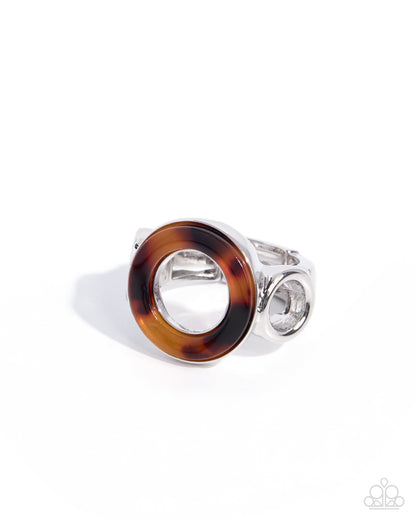Telltale Tortoiseshell Brown Ring | Jewelry by Bretta