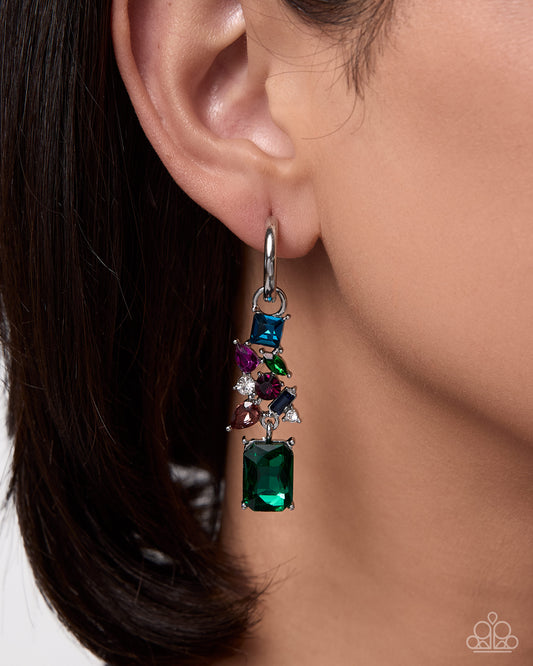 Unlocked Elegance multi earrings by Jewelry by Bretta alternate view