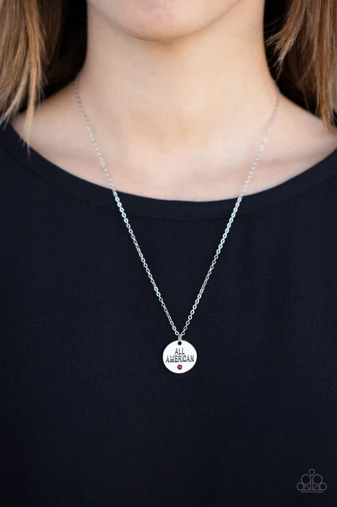 All American, All The Time – Red Necklace