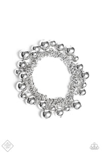 Ballroom Baller Silver Bracelet - Jewelry byBretta