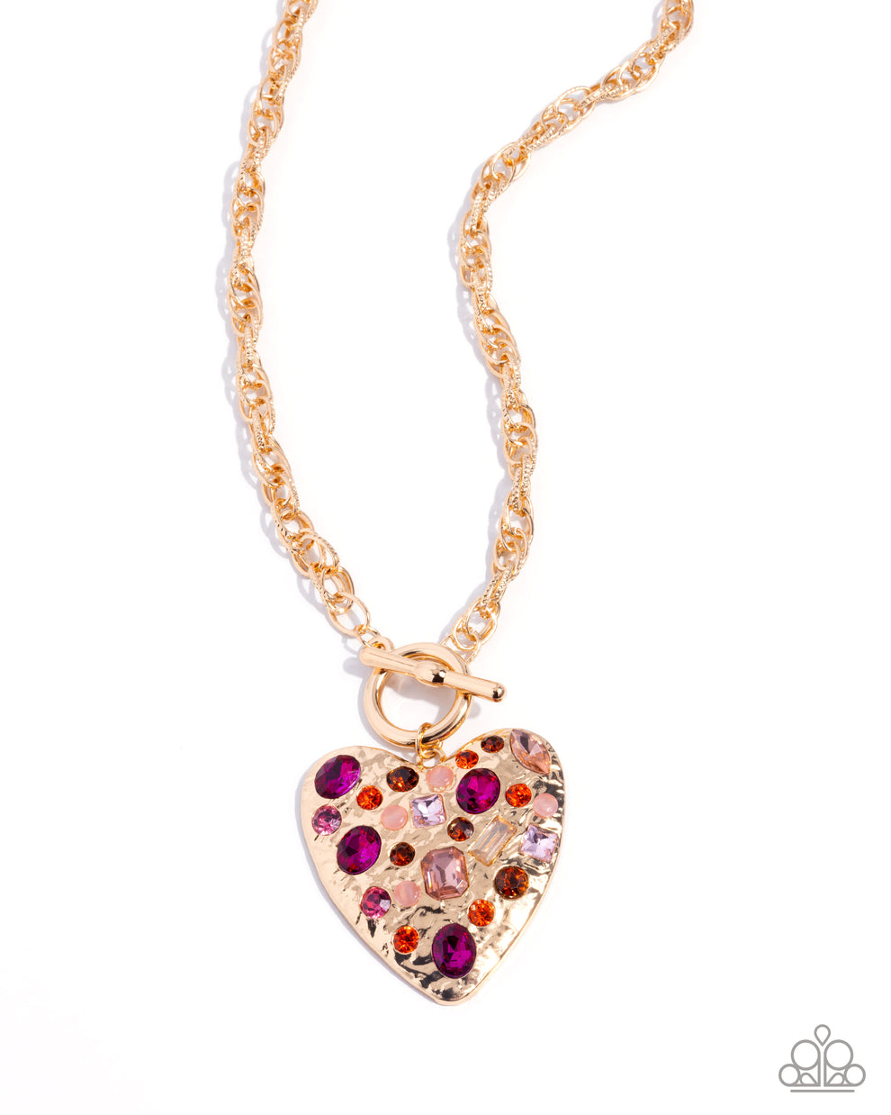 Circulated Chic Pink Necklace - Jewelry by Bretta
