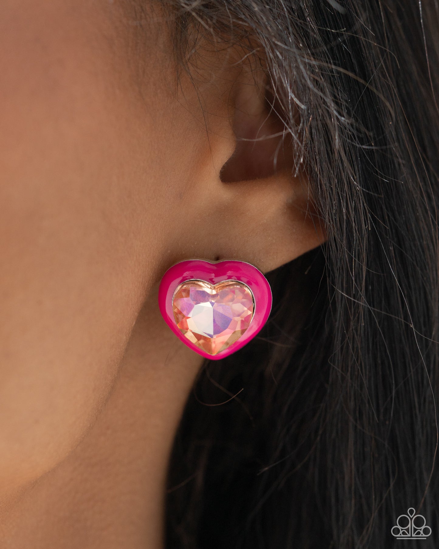 Heartfelt Haute Pink Earrings - Jewelry by Bretta