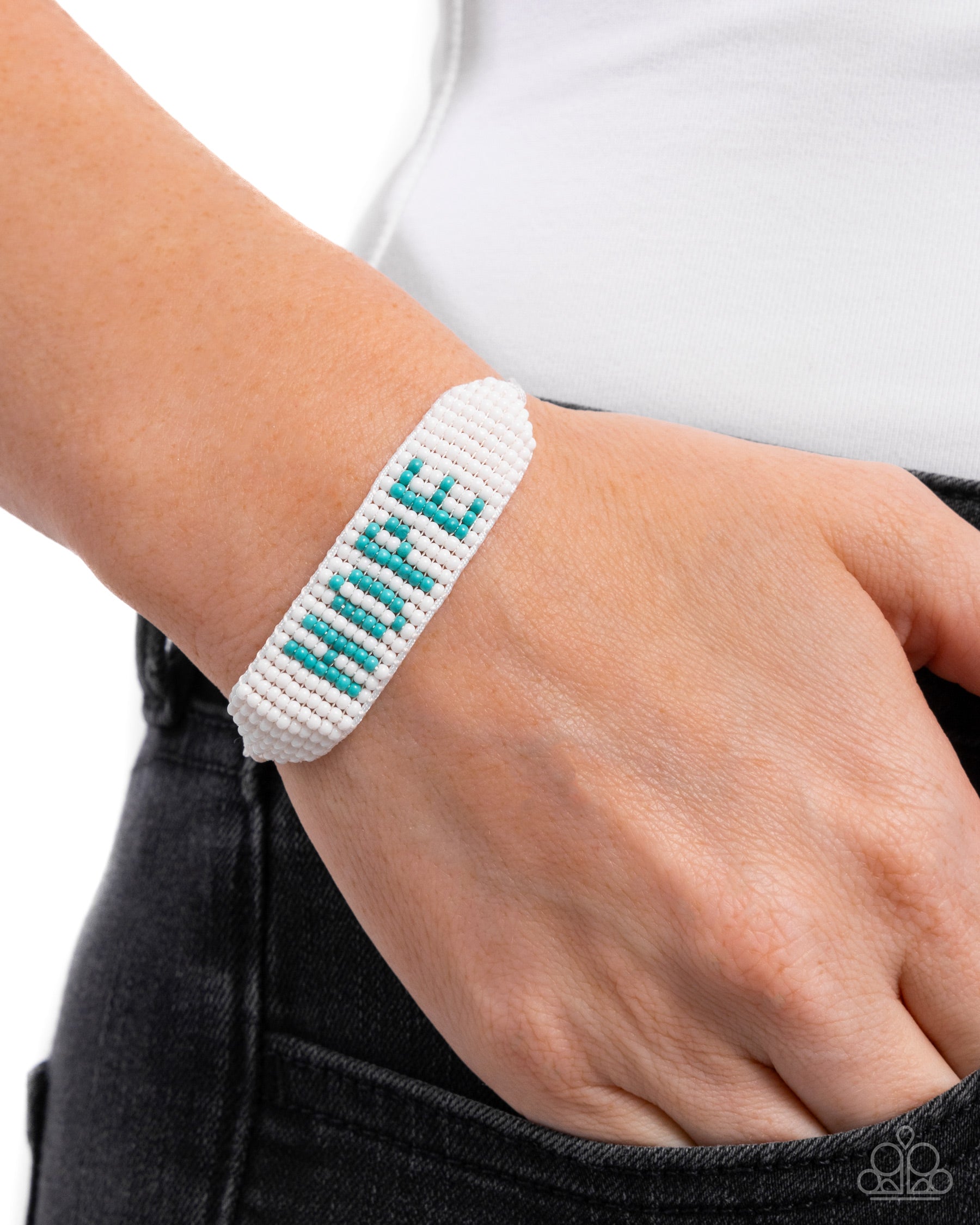 Hopeful Hire White HOPE Bracelet - Jewelry by Bretta