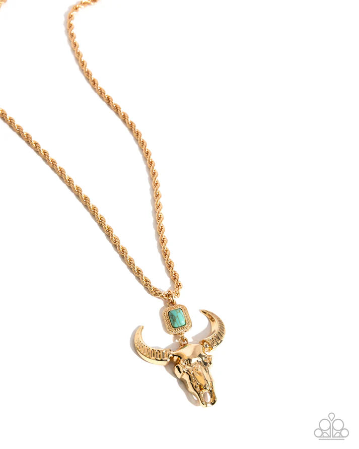 Longhorn Leisure Gold Necklace