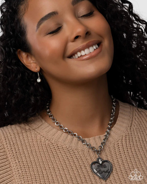 Permanent Proverb White Necklace 