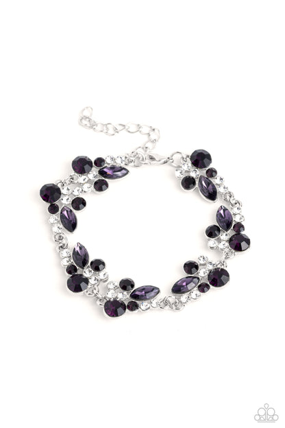 Swimming in Sparkles Purple Set - Jewelry by Bretta