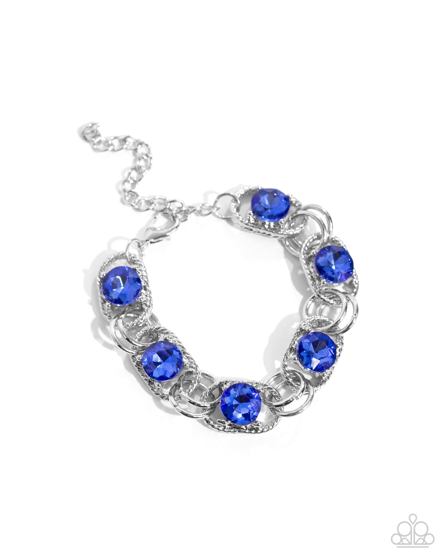 Serrated Secret Blue Bracelet - Jewelry by Bretta