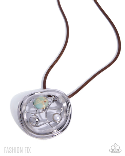 Necklace: "Crafted Chic - Multi