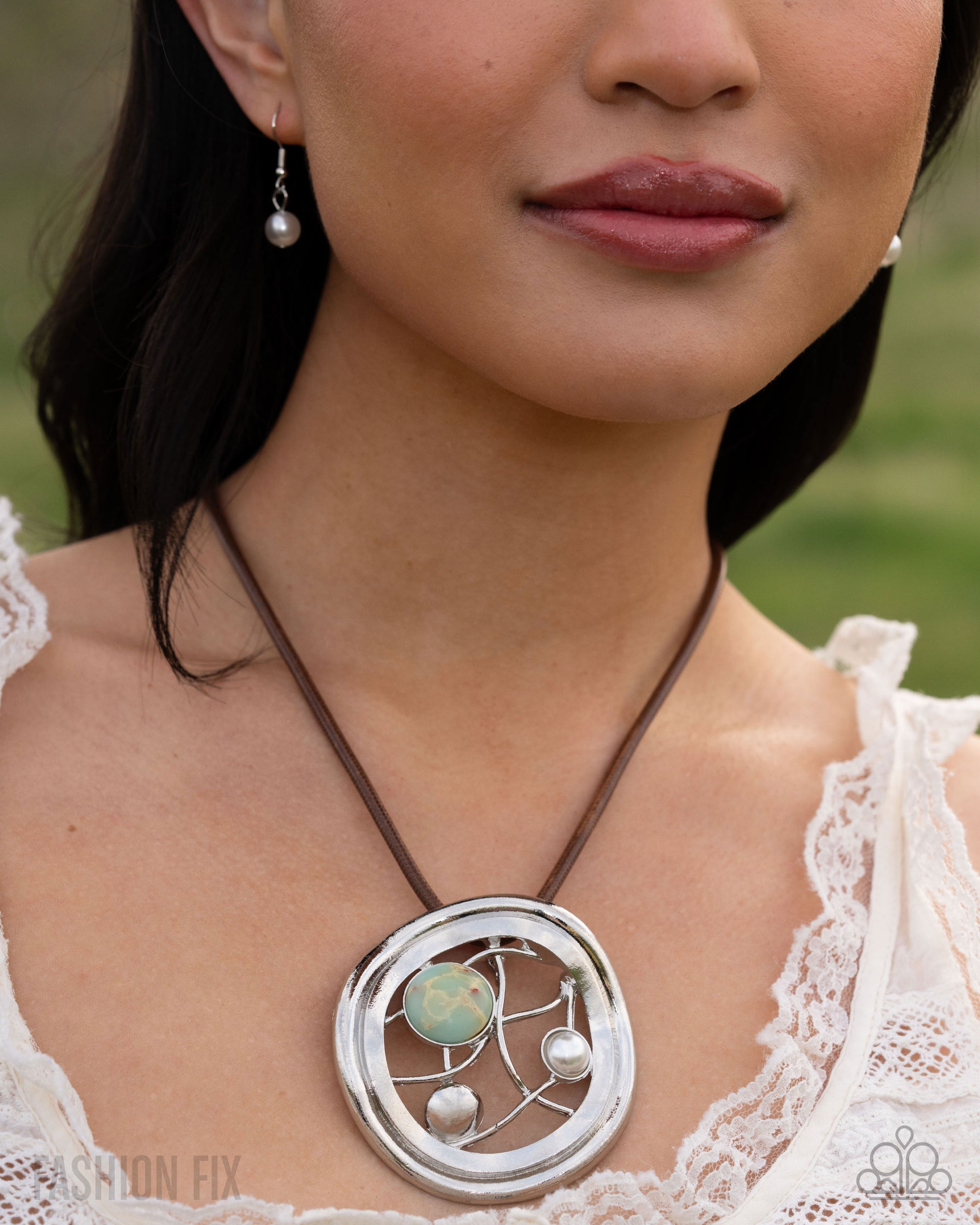 Necklace: "Crafted Chic - Multi