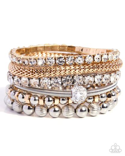 Festive Fashion multicolor bracelet detail