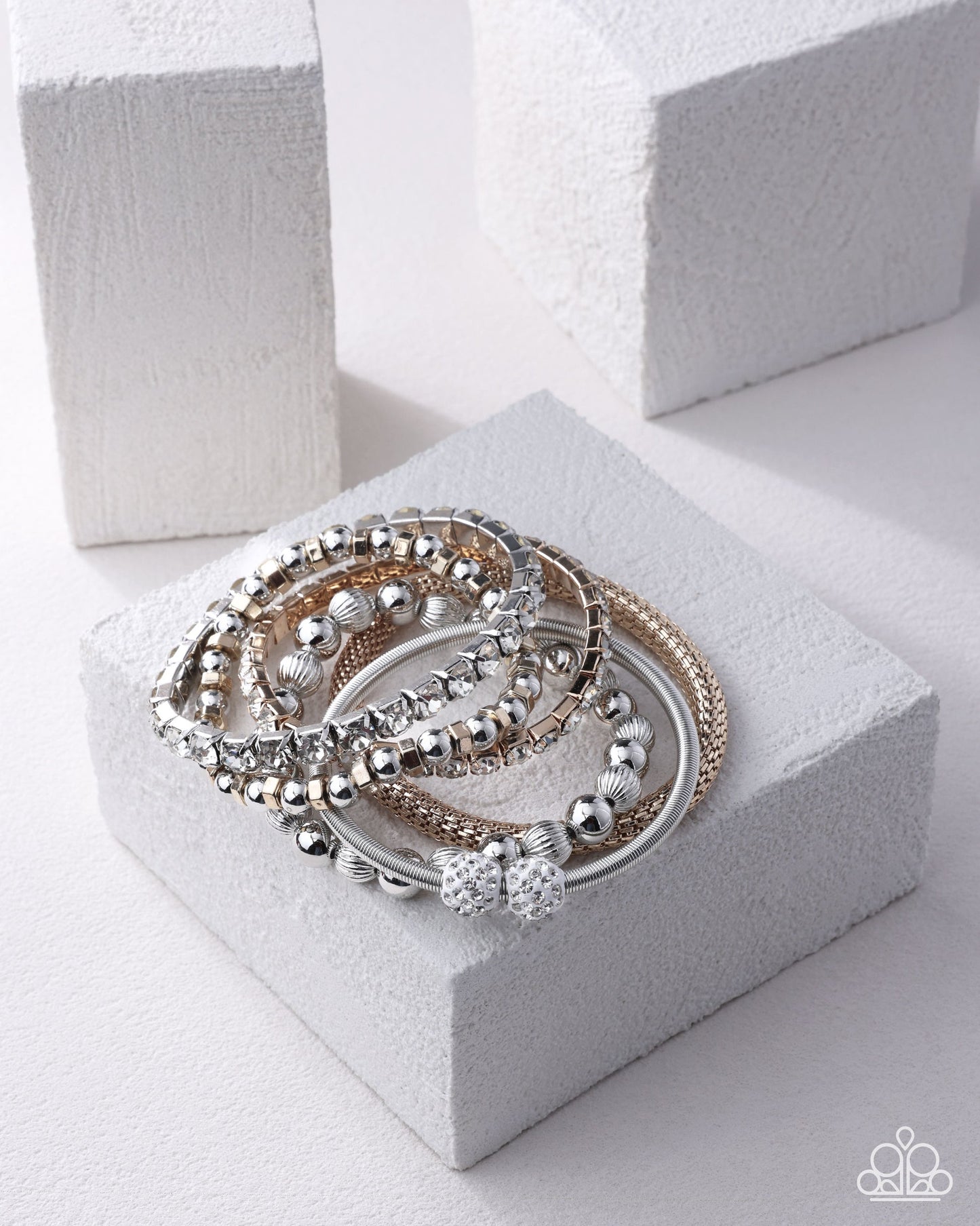Festive Fashion multicolor bracelet flat lay