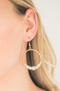 Paparazzi Accessories-Self-Made Millionaire - Gold Earrings