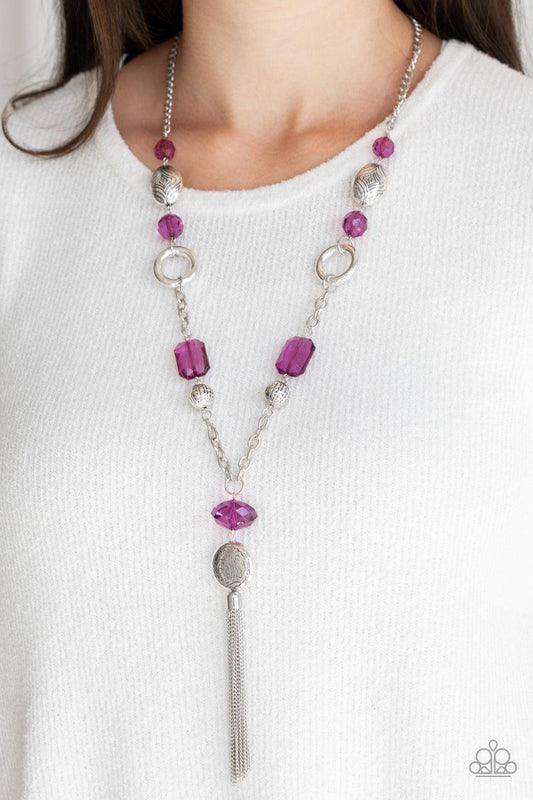 Paparazzi Accessories-Ever Enchanting - Purple Necklace