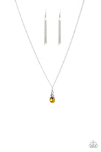  Paparazzi Accessories-Timeless Trinket - Yellow Necklace