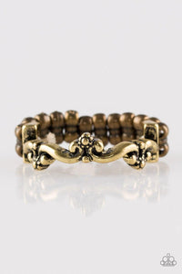 Paparazzi Accessories-Serenely Summer - Brass Ring