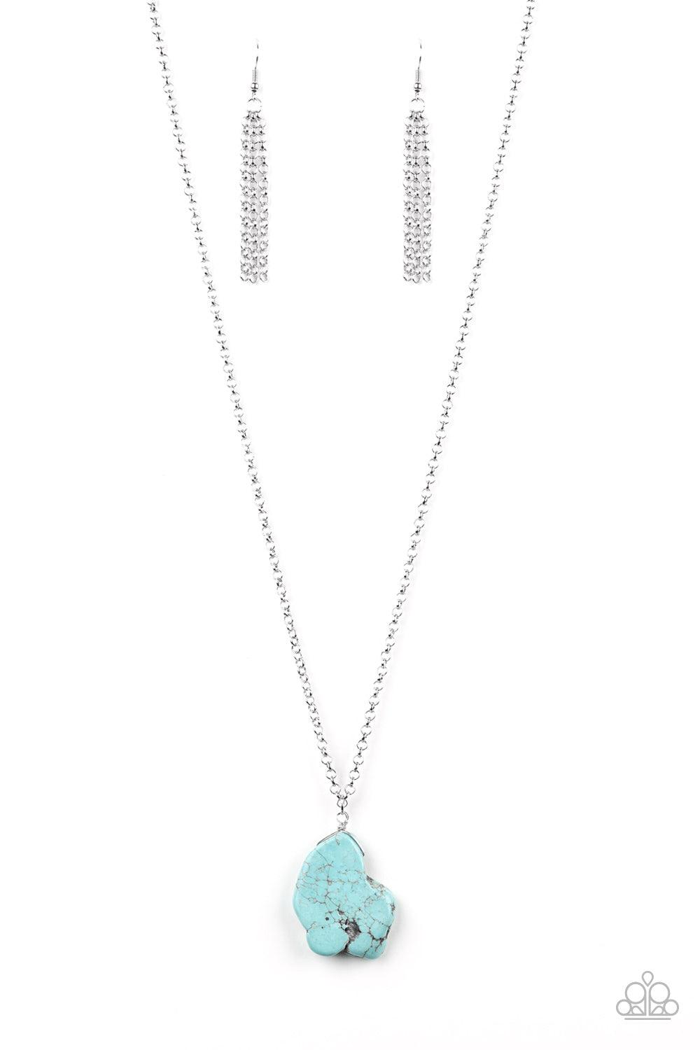 Paparazzi Accessories-We Will, We Will, Rock You! - Blue Necklace