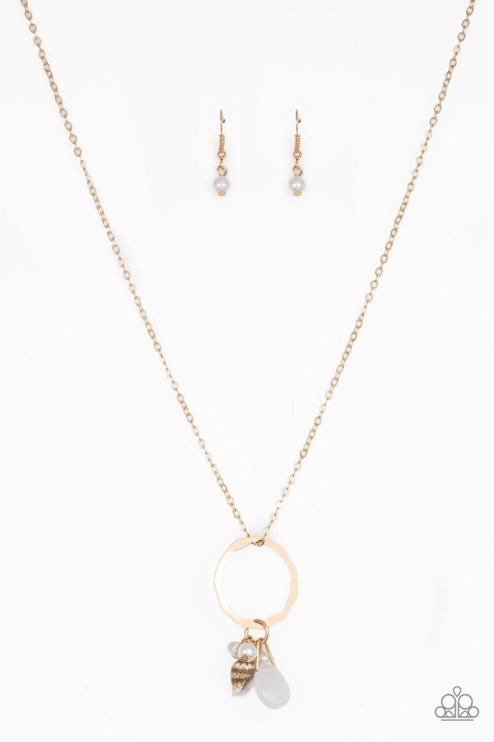 Paparazzi Accessories Coastal Couture - Gold Necklace - jewelrybybretta