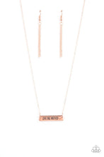 Paparazzi Accessories-Love One Another - Copper Necklace - jewelrybybretta