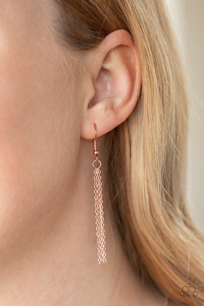Paparazzi Accessories-Love One Another - Copper Necklace - jewelrybybretta