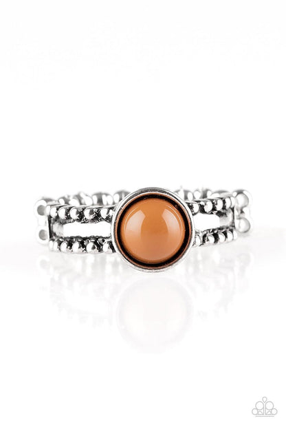 Paparazzi Accessories-TREK and Field - Brown Ring - jewelrybybretta