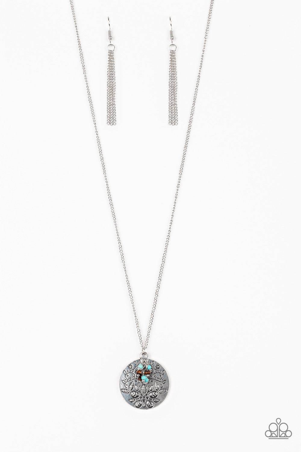 Paparazzi Accessories Desert Abundance - Blue Necklace - jewelrybybretta