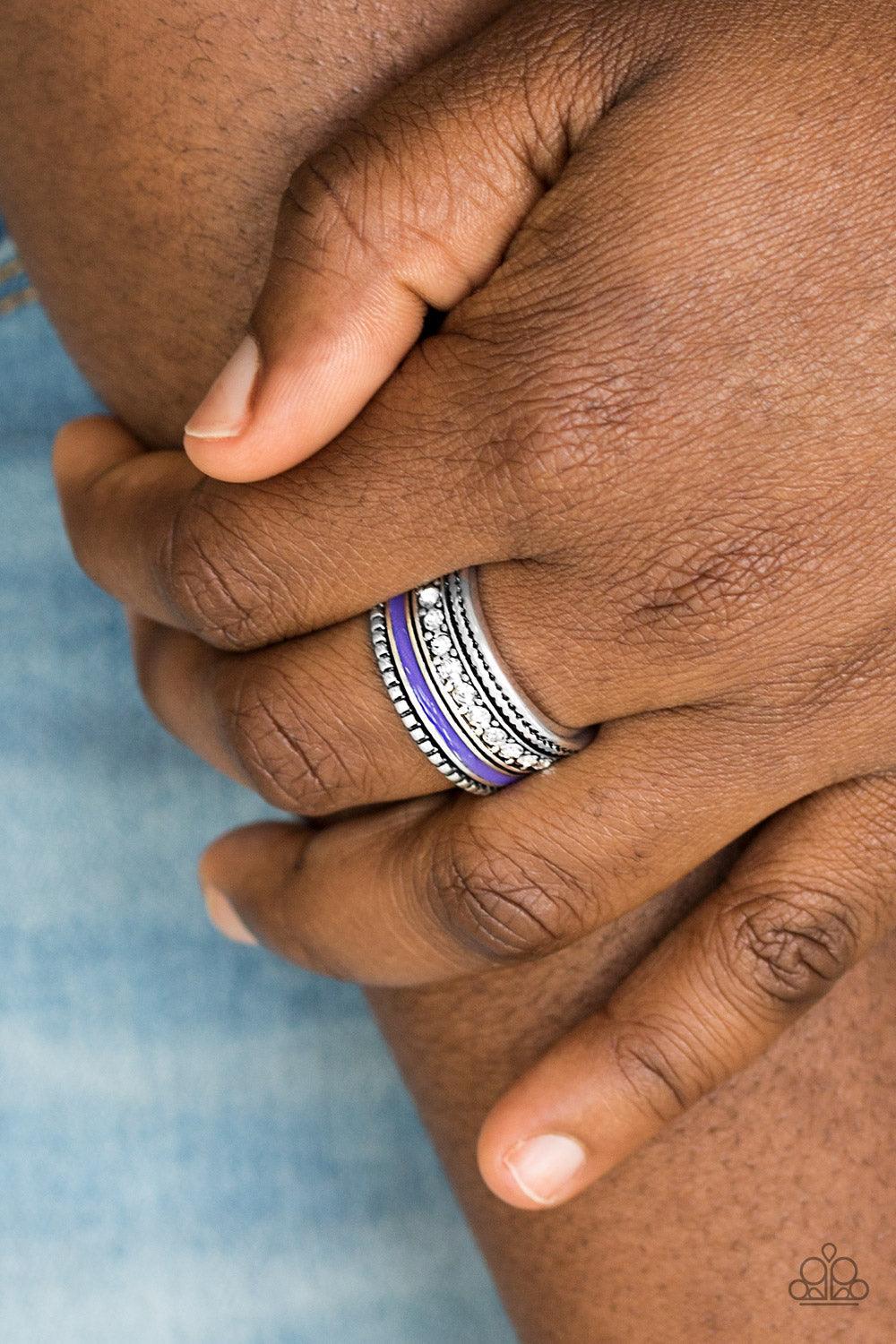 Paparazzi Accessories-Rich Rogue - Purple Ring