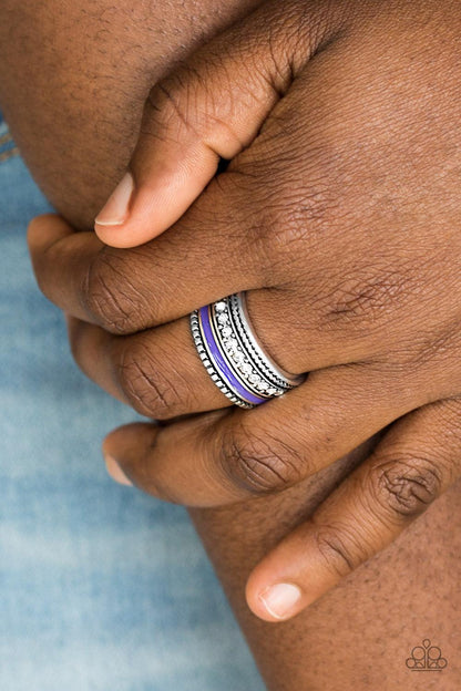 Paparazzi Accessories-Rich Rogue - Purple Ring