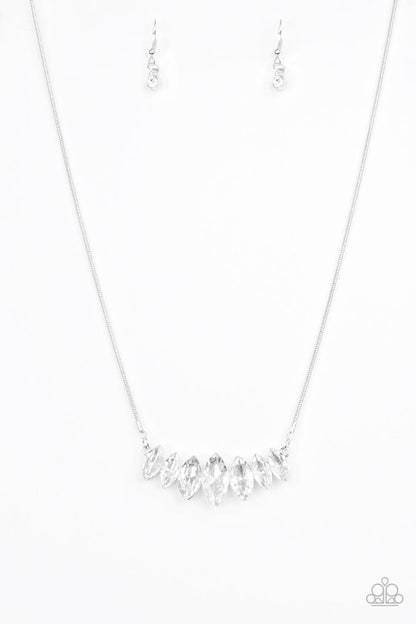 Leading Lady White Necklace - Jewelry by Bretta - Jewelry by Bretta