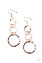 Paparazzi Accessories-Radical Revolution - Copper Earrings