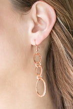 Paparazzi Accessories-Radical Revolution - Copper Earrings