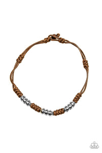 Paparazzi Accessories-Lets Take A Ride - Brown Urban Necklace