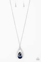 Paparazzi Accessories-Notorious Noble - Blue Necklace