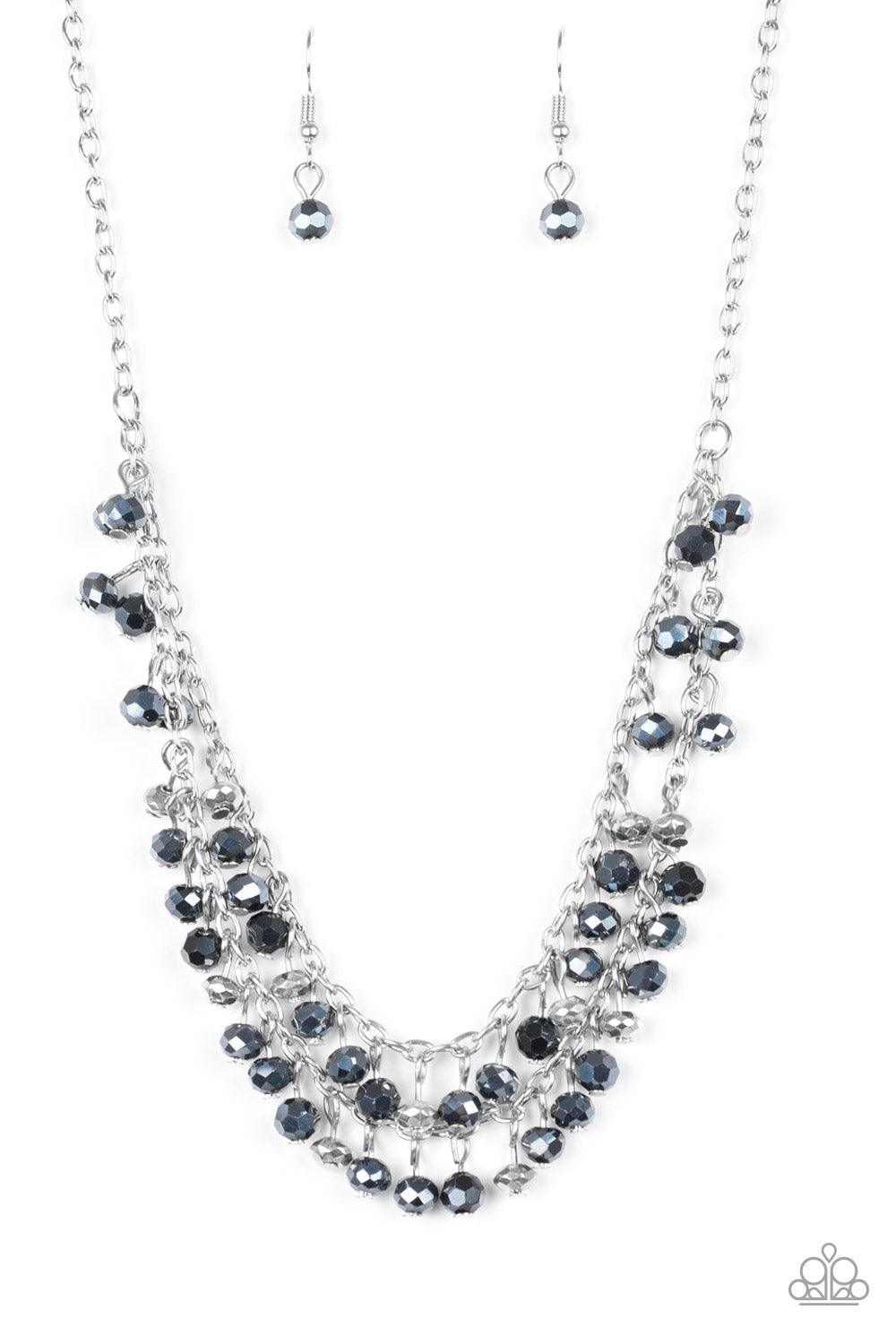 Paparazzi Accessories-So In Season - Blue Necklace