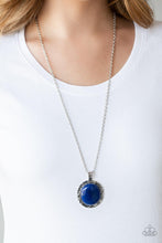 Paparazzi Accessories-Stone Aura - Blue Necklace - jewelrybybretta