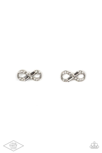 Turn Of The Century White Earrings - Jewelry by Bretta