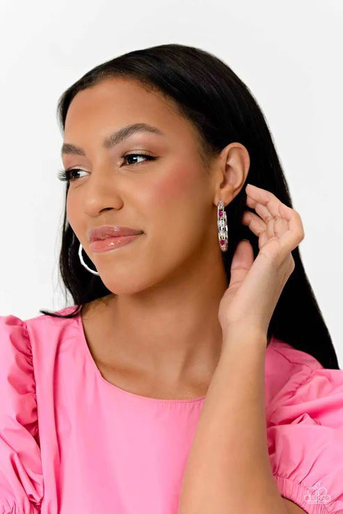 The Gem Fairy Pink Earrings - Jewelry by Bretta