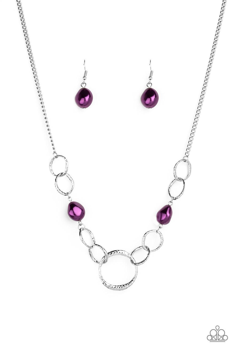 Lead Role Purple Necklace -Jewelry by Bretta