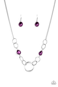 Lead Role Purple Necklace -Jewelry by Bretta