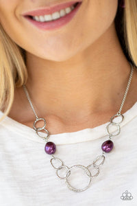 Lead Role Purple Necklace -Jewelry by Bretta