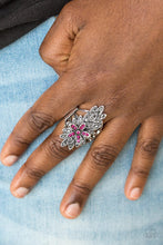 Paparazzi Accessories-Formal Floral - Pink Ring