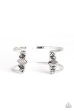 Paparazzi Accessories-Glam Power - Silver Cuff Bracelet