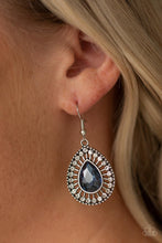 Paparazzi Accessories-Limo Service - Blue Earrings