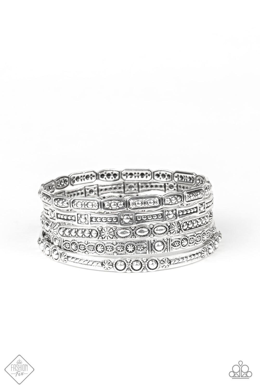 Paparazzi Accessories-Tribal Tycoon Bangle Bracelets