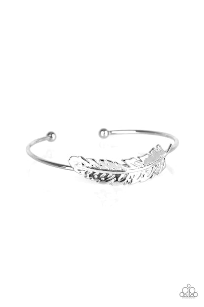 How Do You Like This FEATHER? Silver Bracelet - Jewelry by Bretta