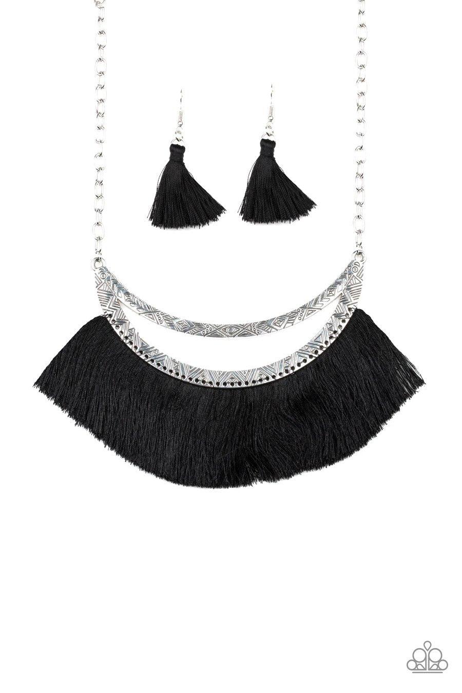 Paparazzi Accessories - The MANE Event - Black Necklace 