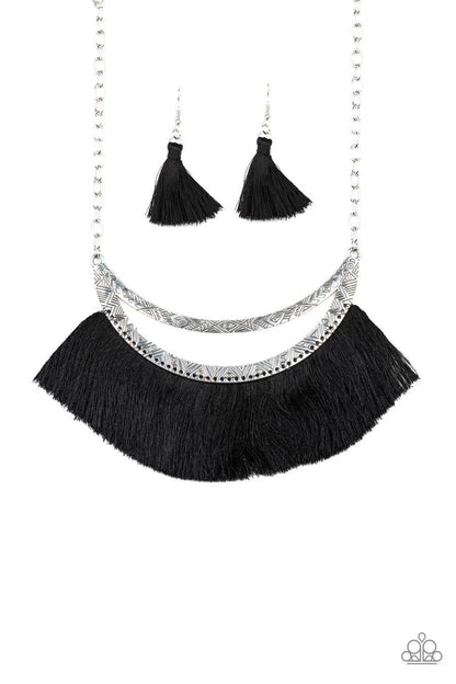 Paparazzi Accessories - The MANE Event - Black Necklace 