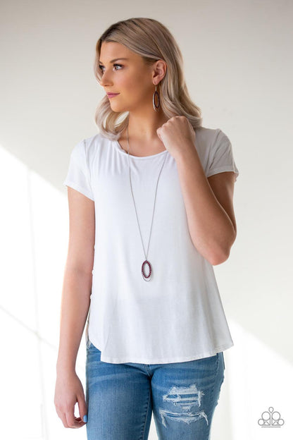 Paparazzi Accessories-Money Mood - Red Necklace
