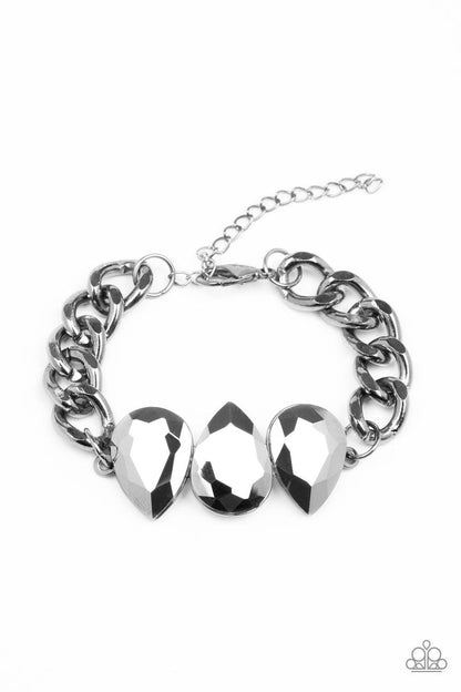 Paparazzi Accessories-Bring Your Own Bling - Black Bracelet