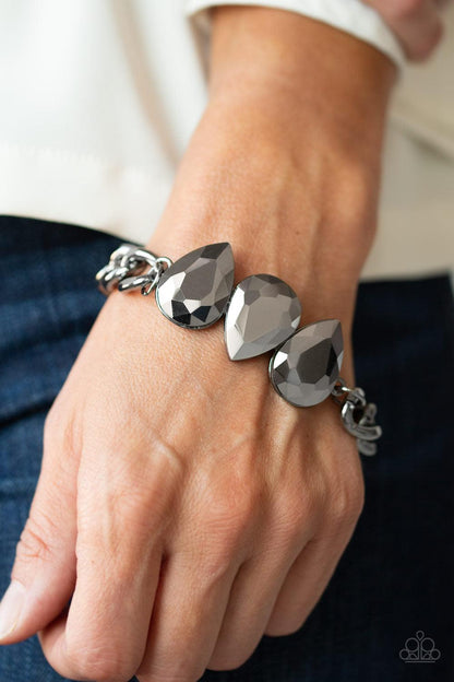 Paparazzi Accessories-Bring Your Own Bling - Black Bracelet