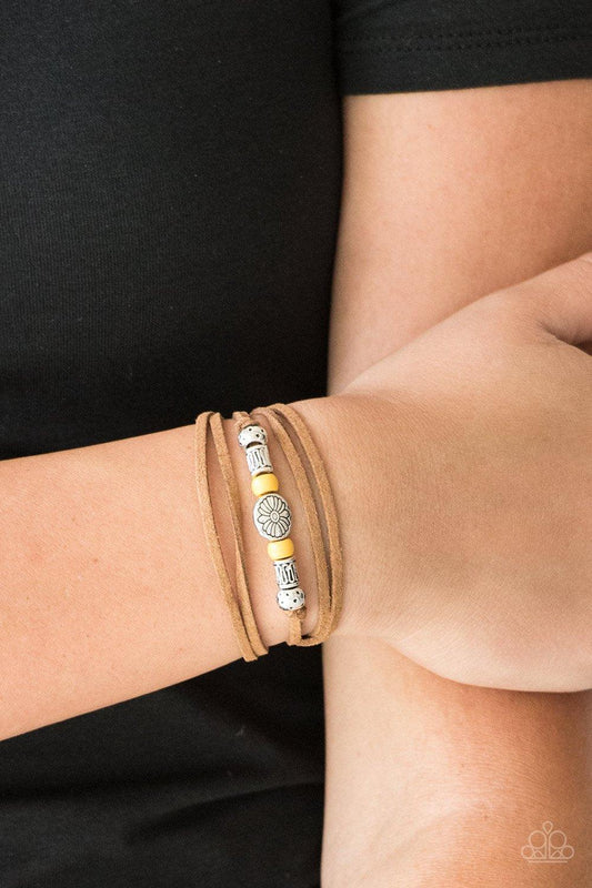Clear A Path Yellow Urban Bracelet - Jewelry by Bretta